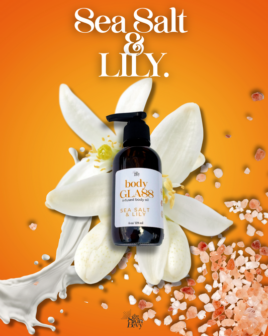 Sea Salt & Lily Body Glass